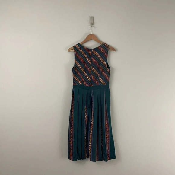 Modcloth Pleat You To It Floral Sleeveless Midi Dress Size 6 NWT - Picture 2 of 7